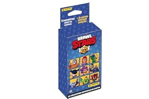 Panini Brawl Stars Trading Cards Blister 5 Pochettes + 2 Cartes édition limitée
