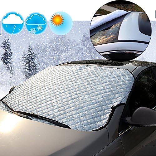 Snow Cover, Car Windscreen Cover Frost Universal Ice Wiper Frost Cover for Car Window Freeze Free Protection