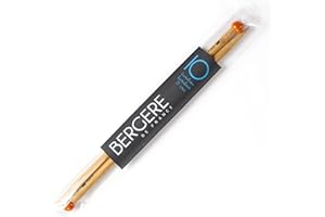 BERGERE DE FRANCE Bergère de France - Ferri da maglia in bambù, n. 10 mm, punte fantasia - Arancione