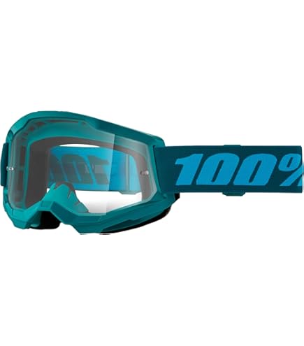 Strata 2 Goggle Neon Yellow Clear Lens - 100-Percent