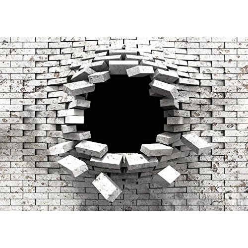 Fototapete Steinwand 308 x 220 cm – Vliestapete – Wandtapete – Vlies Phototapete – Wand – Wandbilder XXL – !!! 100% MADE IN GERMANY !!! Runa Tapete 9054010a - 6