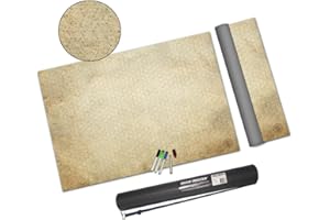 DOCTOR FRIKISTEIN Dungeon Grid Game Mat | IMPRESCINDIBLE Accesorio para Juegos de rol - Batallas – Juegos de Mesa | Compatible con D&D, Pathfinder y Warhammer | Reutilizable, Durable Y PORTÁTIL
