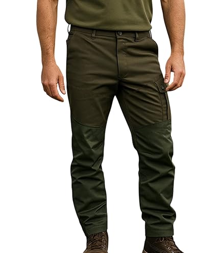 Tactical Pants Pantalon Homme Deerhunter Northward Bark Green - PANTALONS DE CHASSE Pantalon Tactique Homme Militaire