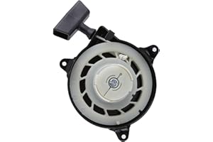 BEDIFFER Cuerda Starter Starter, Arrancador de retroceso Arranque de arranque Recolector de arranque Polea Kits de ensamblaje de cortacésped para Briggs & Stratton 499706 690101 Se adapta a 091212 091232 09141
