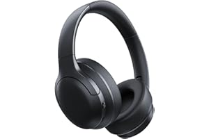 Baseus BH1 Lite Cuffie Bluetooth Over-Ear, Leggere e Comode Cuffie Wireless con Suono Cristallino, Driver Dinamici da 40 mm, Fino a 80 Ore di Autonomia, Bluetooth 6.0 – Nero Interstellare