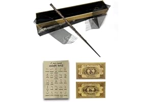 CustomOwnJewelry Magic Wand Hermione Granger Harry Potter Film Set Movie Props Wall Ollivanders Box Hermione Granger Costume Magic Wall, Brown, 15 Inches