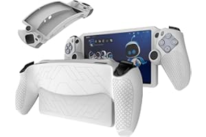 GIOPUEY Cover Compatibile con Playstation Portal Remote Player, Materiale siliconico - White