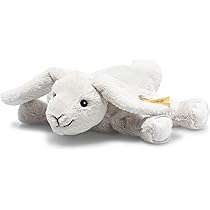 Apricot Lamb Knuffeldier, grijs, haas, 30 cm, pluche speelgoed voor kinderen en baby's, pluizig knuffeldier om te spelen, cadeau en te knuffelen, gezellig knuffeldier