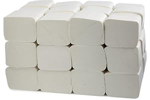 2Work Lot de 36 paquets de feuilles de papier toilette Blanc