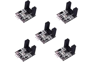 HiLetgo 5pcs LM393 Correlation Photoelectric Sensor Opposite-type Infrared Count Sensor DC 5V
