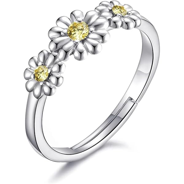 Flower Of Life Sterling Silver Ring - 925 Silver With 5 Color Cubic Zirconia, Rainbow Chakra Ring, Size 7, Gift For Women - View #13