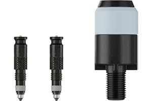 Schwalbe Clik Valve Conversion Set – Umrüstset für Sclaverand/SV-Ventile mit Pumpenkopf-Adapter – Innovation zum Aufpumpen von Fahrradreifen