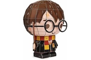 4D BUILD 4D Puzzle, Kit di Modellismo a Tema Harry Potter, Puzzle 3D Personaggio da 87 pezzi Harry Potter, Decorazione da Tavolo , Idee Regalo, Puzzle 3D per Adulti e Ragazzi, 12+ Anni