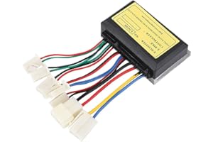 Dilwe 24V 350W Contrôleur de Vitesse Brossé Contrôleur de Moteur Electrique Moteur de Scooter Electrique pour Vélo Moto Scooter Electrique Tricycle E-vélo etc