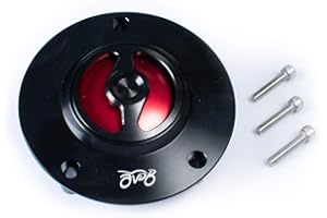 AVDB Gas cap 1/4 quick release opening, suitable for many motorcycles GSXR/SV/VSTROM/GSR/BANDIT/GSXS after 2003 (3 Holes)