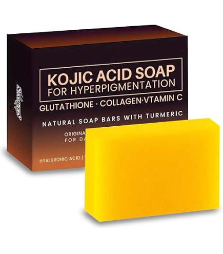 the derma co kojic acid syndet soap with glutathione + Daily Brightening Soap, 75 G X 2 THE derma Co Kojic Acid