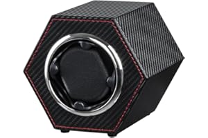 LINGFANSTORE Caja giratoria automática para relojes, con motor Mabuchi extremadamente silencioso, almacenamiento y carga de relojes automáticos, ofrece 2 modos de funcionamiento