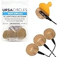 URSA Soft Circles: Reusable Soft Covers Providing Wind Production and Camouflage for Lav Mics. 25mm. (Single Pack (x15), Beige)