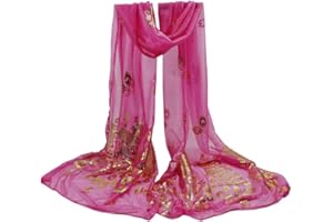 ZYUEER Femme ChèChe ÉCharpe TrèS Long Foulard A Pois- DifféRentes Couleurs Disponibles, Size:160 * 43cm