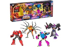 Transformers Legacy United, confezione multipla Versus, 4 action figure convertibili