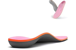 IFITNA Supporto per arco a tutta lunghezza con plantari ortopedici per assorbimento degli urti, inserto per piedi piatti, fascite plantare e aiuta ad alleviare il dolore al piede per uomini e donne