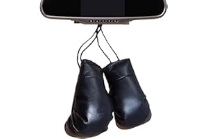 woyufen Mini Boxing Gloves | Hang Mini Boxing Gloves for Car Mirror - Miniature Cutting Gloves Bag Keychain Cute Ornament Car Decoration Accessories for Men and Women