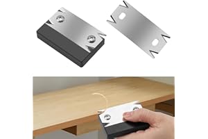 UOCAI Furnierkantenschneider mit 1 Ersatzklinge Rutschfest Handhobel, Kantenhobel Holz Kantenschneider Tragbar Manueller Kantenanleimschneider Umleimer Holzbearbeitung Einhandhobel für Holz PVC ABS