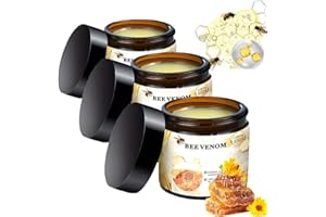 LXCJZY Bee Venom Treatment Cream, 2024 New Bee Venom Treatment Gel, Professional Bee Venom Repair Cream for All Skin Types for Men&Women (60g/Box, 3Pcs)