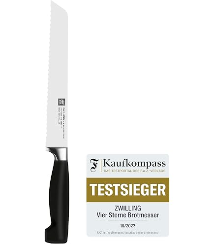 KAI Wasabi Black Brotmesser – 23 Cm Klinge, Schwarzer Griff, Rostfreier Edelstahl