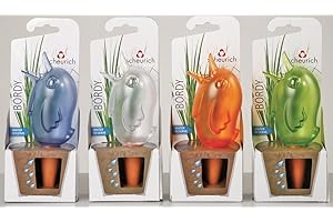 SCHEURICH Lot de 4 distributeurs d'eau bördy bewässerungskugel blumenbewässerung **h15cm/90 ml