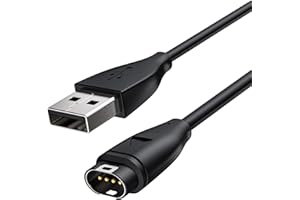 Mellbree Kabel do ładowania kompatybilny z zegarkiem Garmin – kompatybilny z Garmin Vivoactive 5 4 4S 3, Fenix 7 7S 7X 6 6S 6X Pro 5 5S 5X Plus, Forerunner 745 935 945 45 45S 245, Instinct, Venu 2