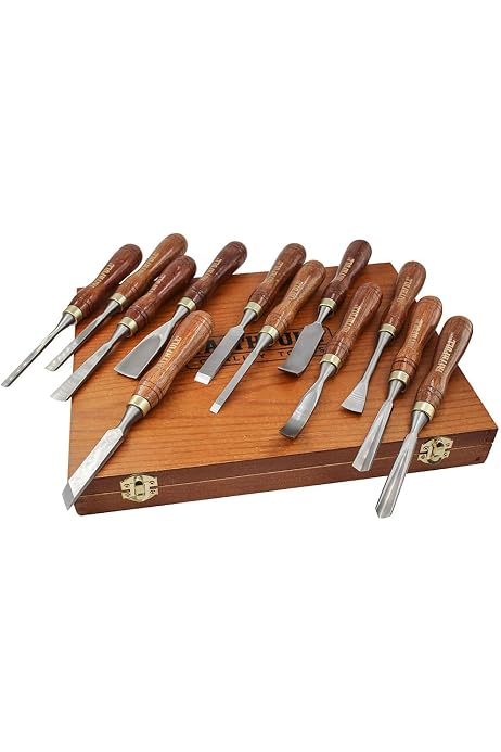 Ciseau à Bois Eclipse Professional - Lame Biseautée 15 Mm (5/8''), Poignée Ergonomique