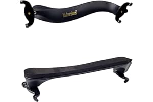 Hidersine Violin Shoulder Rest 1/2 size. Oxbury Model. Adjustable height and width. For half size violins. With Cloth and spare foot. Premium Padding and non-scratch feet.1670C.