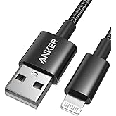 Anker MFi Nylon USB A to Lightning iPhone Cable | Fast charging for iPhone SE/XS/XS Max/XR/X/8 Plus/7/6 Plus, iPad and more