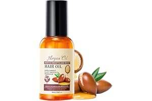 EONFAVE Moroccan Hair Oil - Moroccan Argan Oil for Hair - Restores Shine to Hair - Treatment For Damaged Hair & Dry Skin - Argan Oil For Hair, & For Dry