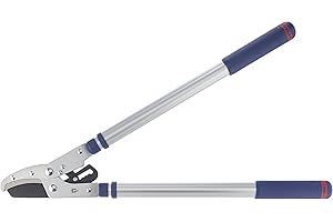 Spear & Jackson 8100RS Razorsharp Ébrancheur Télescopique à Enclume et à Cliquet – Poignées Extensibles pour Élagage de Jardin, Taille d’Arbres et Entretien des Haies