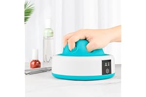 LIARTY Máquina Removedora de Esmalte de Uñas UV Uñas Gel Removedor Limpiador Vaporizador de Uñas Profesional y Portátil para salón de Belleza y uso Doméstico