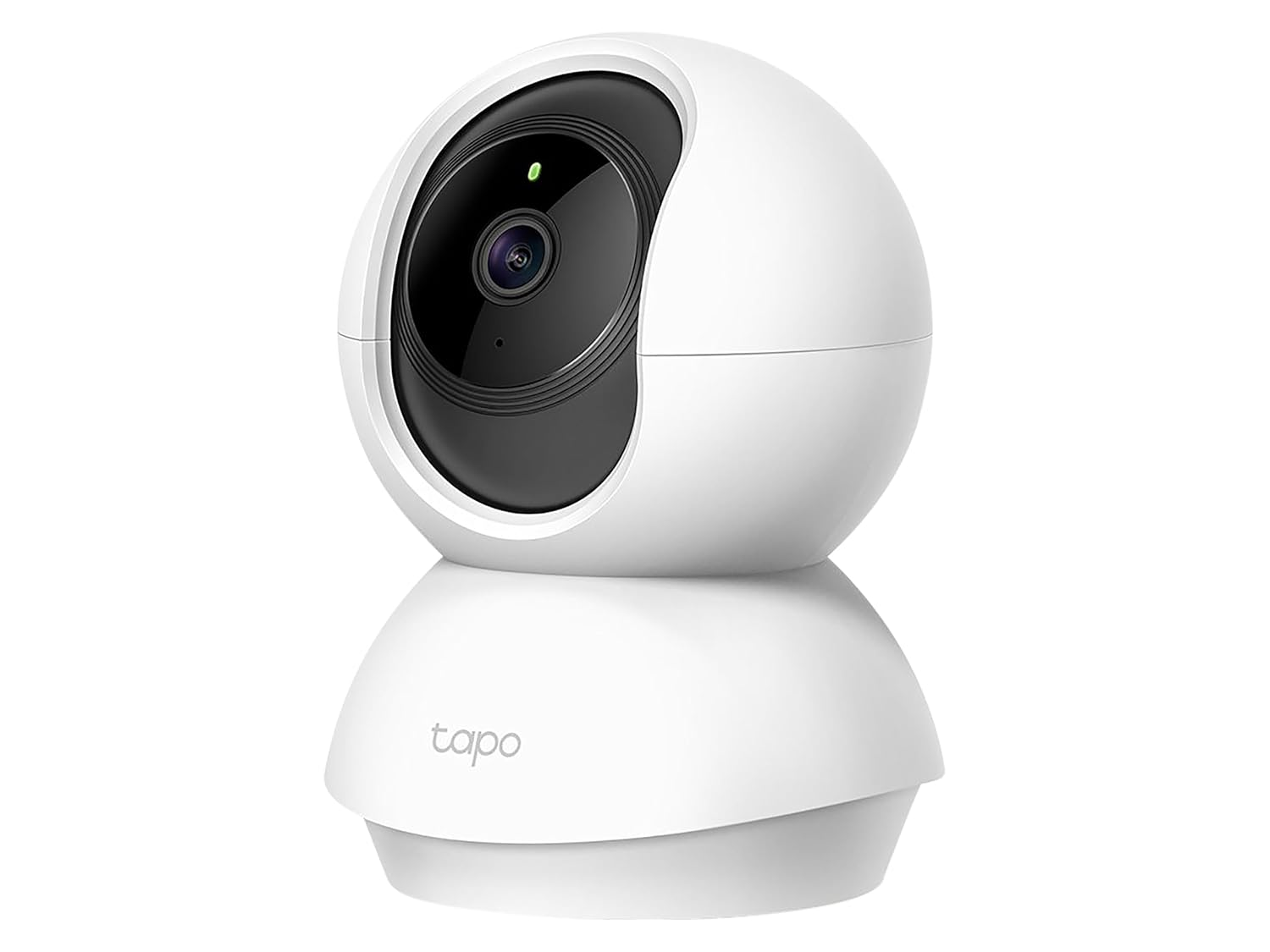 TP-Link Tapo Bewakingscamera, wifi, binnenshuis, 360 °, Tapo C210, UHD 3 MP, personenherkenning, nachtzicht, 2-weg audio, compatibel met Alexa en Google Assistant, voor baby/dieren