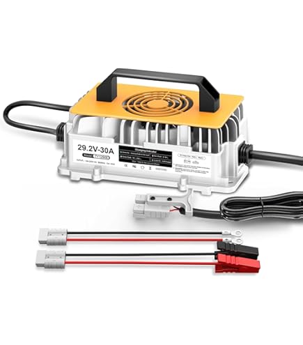 EZA 12V 10A Chargeur automatique de batterie au lithium Pb Gel AGM pour camping-car