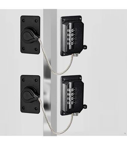 Serratura Di Sicurezza Per Frigo Con Password, 2 Pezzi, Adesiva, Per Armadi E Cassetti, Protezione Bambini - 4