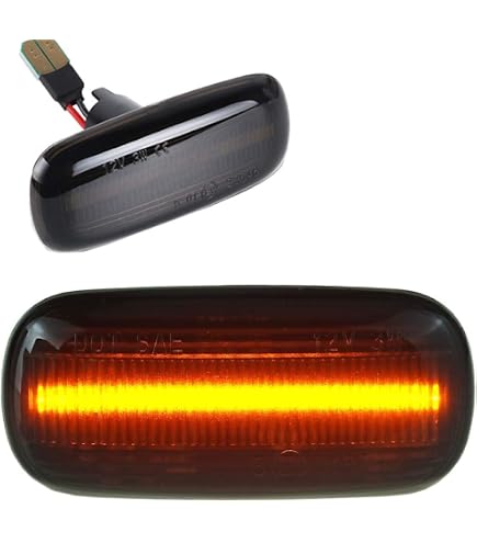 Zelda Link's Awakening Switch Intermitentes Laterales Negros Para Audi A3, A4, Skoda Fabia, Octavia Y Seat Ibiza - Recambio TYC Leica Icon