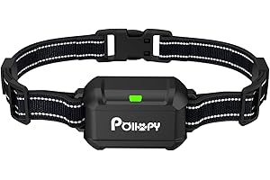 Collier Récepteur pour Clôture pour Chien sans Fil POIIOPY F900Plus et F900, Collier Rechargeable étanche IPX7 avec Tonalité, Vibration et Statique pour Intérieur et Extérieur, 1 Seul Récepteur