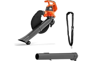 Husqvarna 120iBV Akku-Laubbläser - kabellos 36V, 10 N Blaskraft, verstellbare Rohrlänge, bürstenlos, leise und leicht, für die Gartenpflege (ohne Akku & Ladegerät)