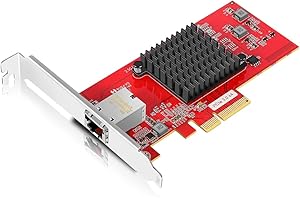 Tarjeta de Red PCI-e Base-T de 10 GB, Controlador Marvell AQtion AQC107, Adaptador Ethernet NICGIGA 10G, Tarjeta Nic de Puerto RJ45 de 10 Gbe, Soporte Windows/WindowsServer/Linux/VMware