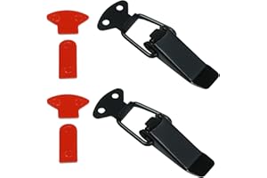 DL-RACING.COM DL-Racing Schnell Verschluss Motorhaube Carbon Hauben Halter Schlüssel Klappe Motorsport | Größe S