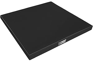 NIRO SPORTGERÄTE NiroSport Weichbodenmatte 100 x 100 x 8 cm Turnmatte Gymnastikmatte Fitnessmatte Sportmatte Trainingsmatte Bodenmatte Schutzmatte, Made in Germany