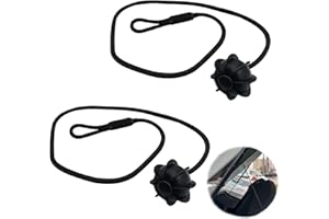 DONOONIS Voiture Corde de Fixation,2 Pièces Universelle Compatible Plage Arriere Volkswagen Corde De Chaîne De Fixation,Coffre De Voiture Ficelle Plage Arriere pour VW Golf 6 5 4,MK5,MK6,GTI R20