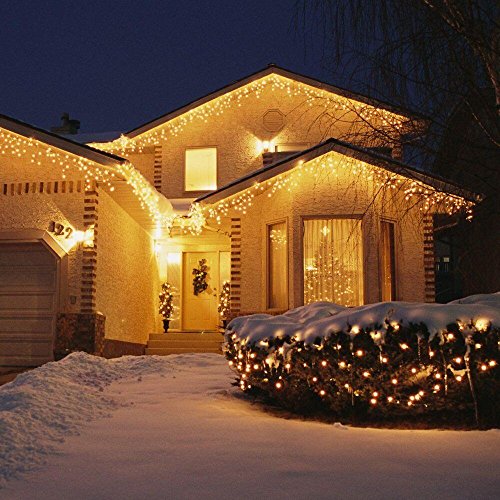 Lichterkette Batterie ,Teorder Batterie Betrieben LED-Lichter Feenhafte Schnur wasserdicht 33ft 10M 100 LEDs Kupferdraht-Licht Warmes weißes Innen- und im Freien mit Fernsteuerpult für Halloween-Weihnachtsbaum, Partei, Hochzeit, Garten, Festival (keine Batterie eingeschlossen) - 9