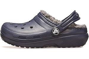 Crocs Classic Lined Clog Kids, Zoccoli Unisex-Bambini e Ragazzi