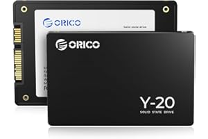 ORICO 1TB SATA SSD 2.5 Inch Internal Solid State Drive, Read Speed up to 500MB/s, SATA III 6Gbps for Desktop Laptop NAS DIY External Drive - Y20